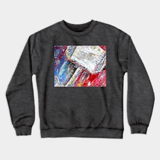 Mjolnir in Abstract Crewneck Sweatshirt